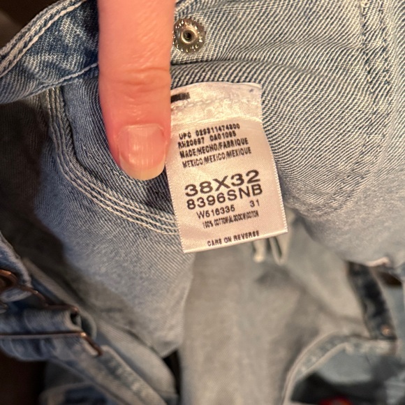 Dickies Light Blue Denim Overalls - Picture 2 of 4